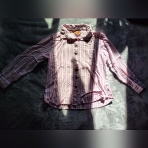 JACHS GIRLFRIEND | button down stripped shirt